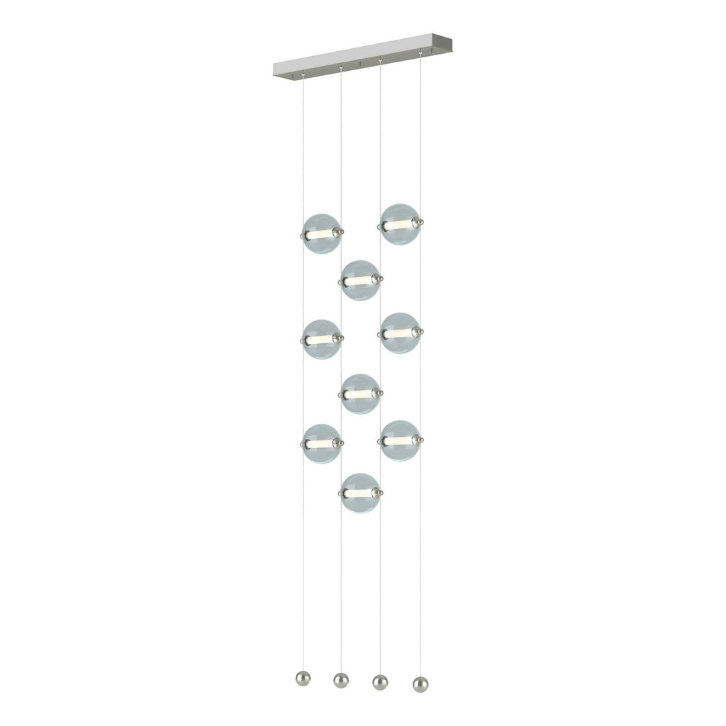 Abacus 9-Light Ceiling-to-Floor LED Pendant