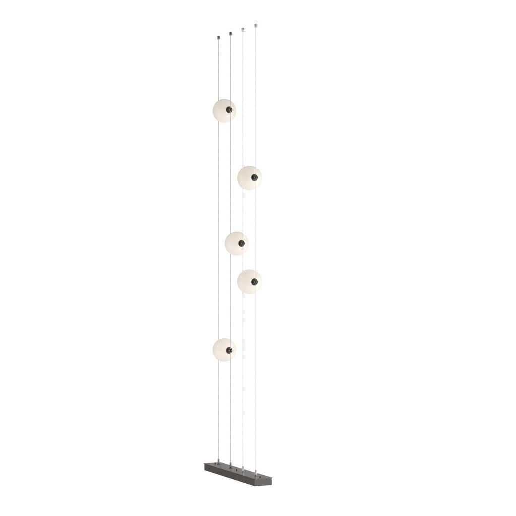 Abacus 5-Light Floor to Ceiling Plug-In LED Lamp