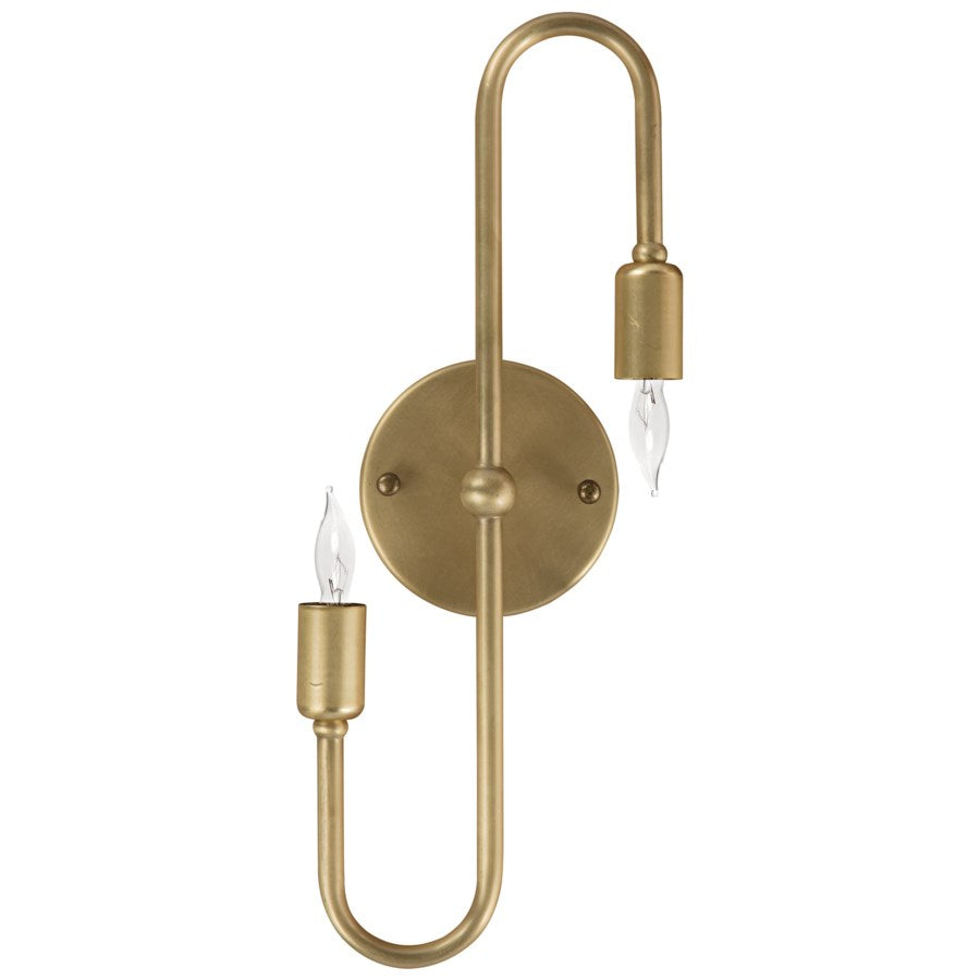 Rossi Sconce, Antique Brass