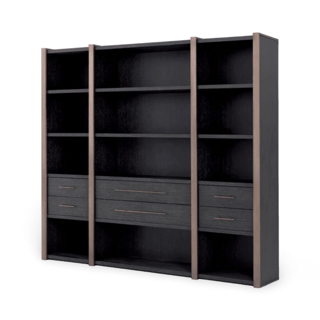 Cabinet Canova Charcoal Grey Oak Veneer