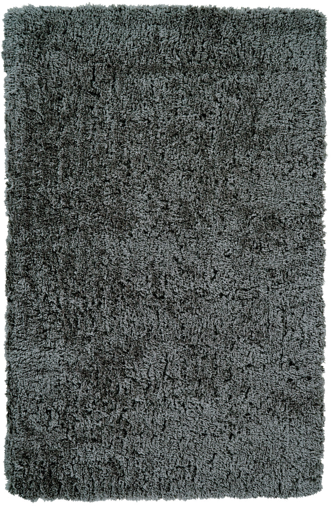 Beckley Transitional Solid Gray Area Rug (5' x 8')