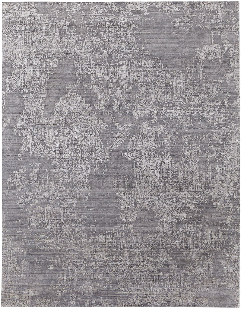 Eastfield Modern Abstract Gray Area Rug (3' x 5' / Pattern 5)