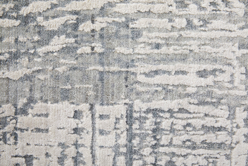 Eastfield Modern Abstract Gray Area Rug (9' x 12' / Pattern 3)