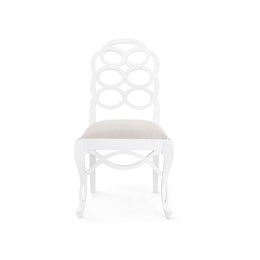 Loop Side Chair, Eggshell White