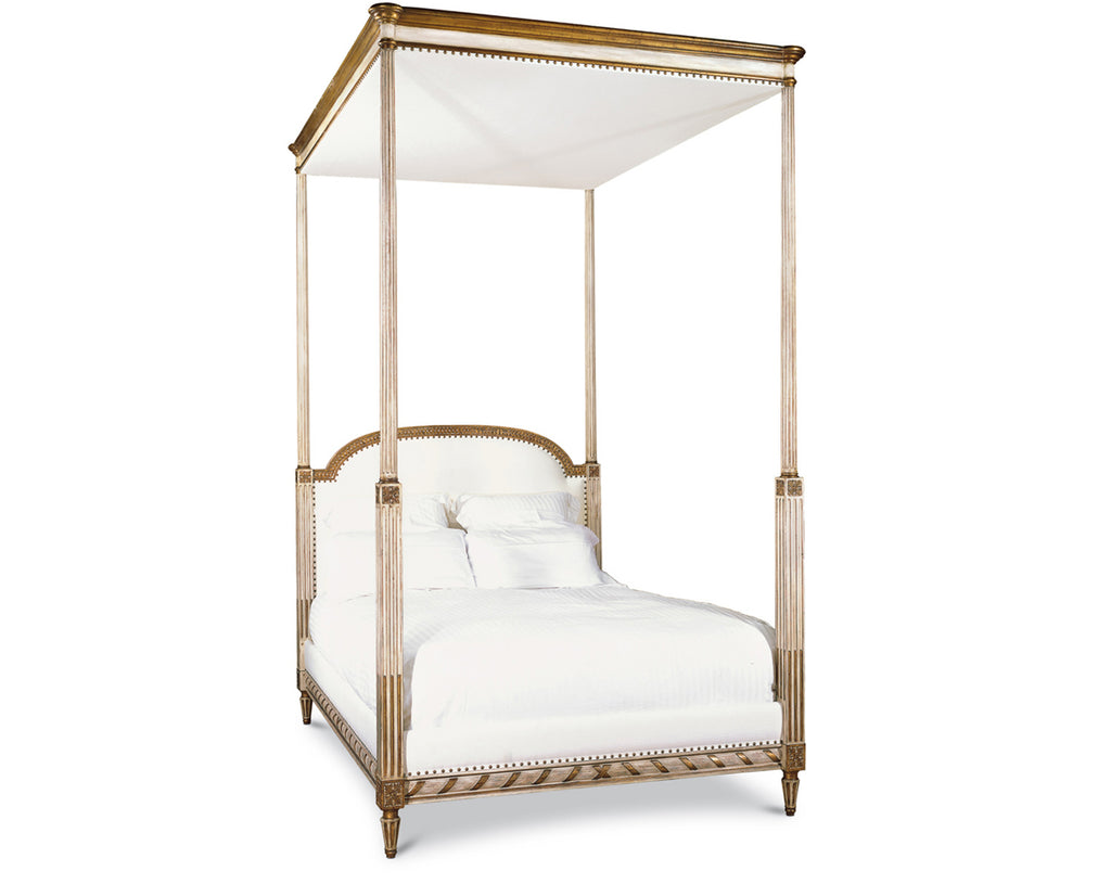 Louis XVI Bed With Canopy - Queen