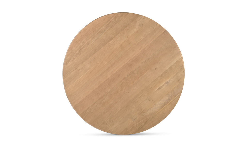 Treccia Round Dining Table Oak