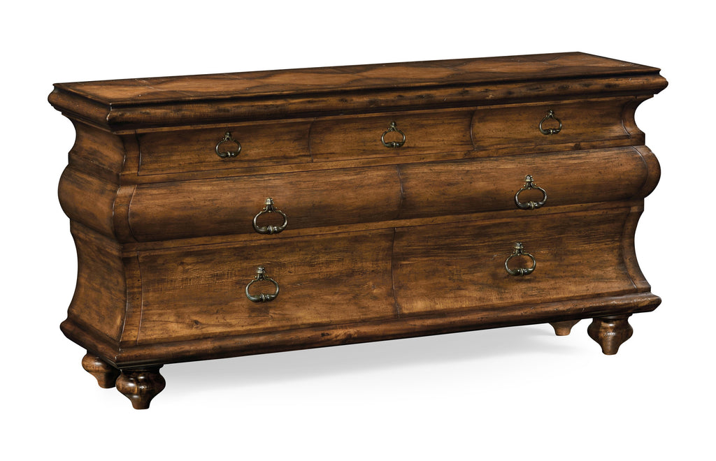 Casual Accents Rustic Walnut Chest of Drawers