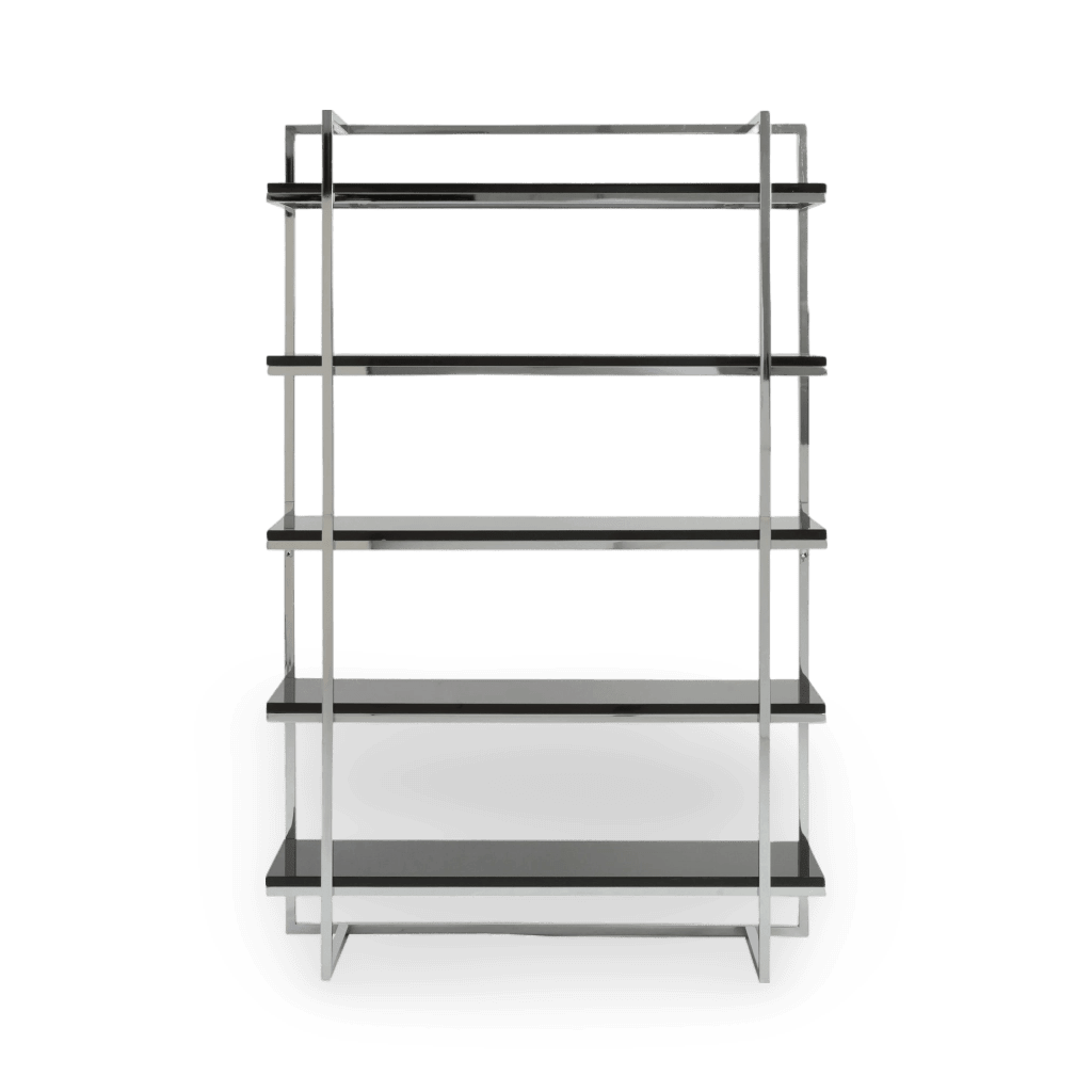 Gilbert 5-Shelf Unit - Black