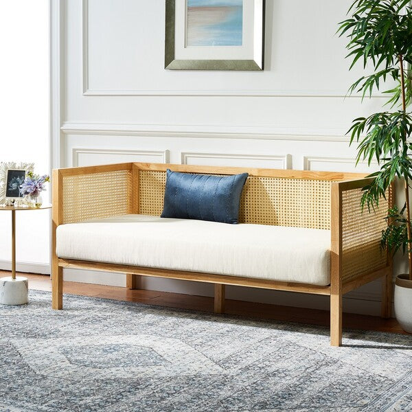 Dune Rattan 3 Seater Sofa, Natural Frame