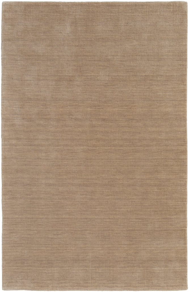 Luna Modern Solid Tan Area Rug (3'6" x 5'6")