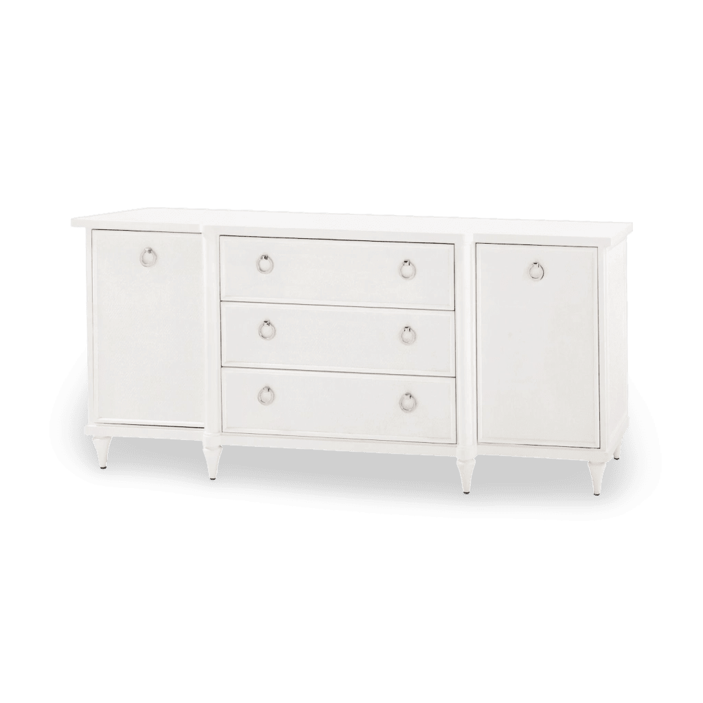 Fairfax 3-Drawer 2-Door Cabinet - Vanilla