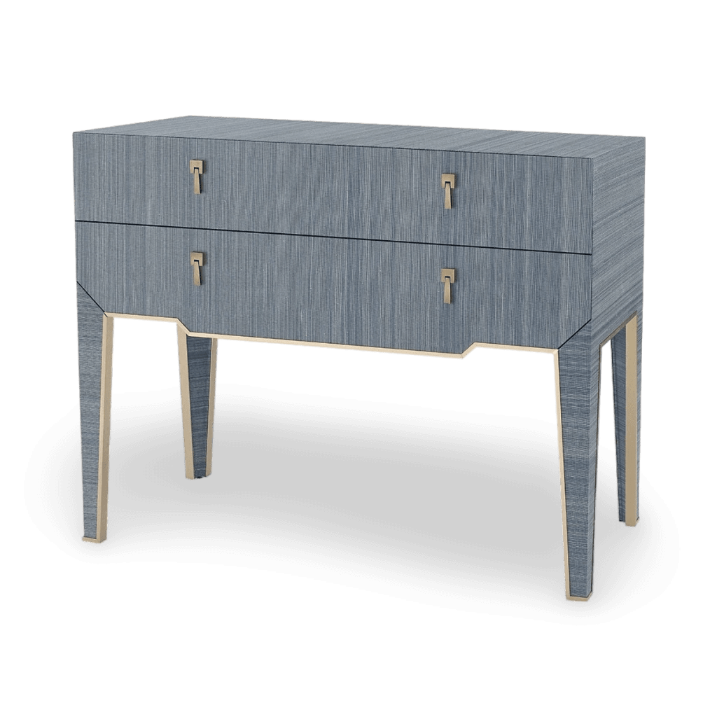 Madeline Console - Colonial Blue Shimmer