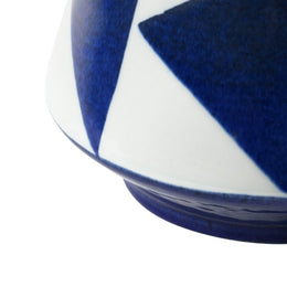 Melila Vase, Blue and White