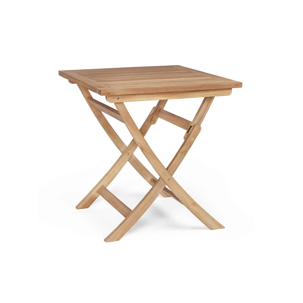 Square Teak Folding Table