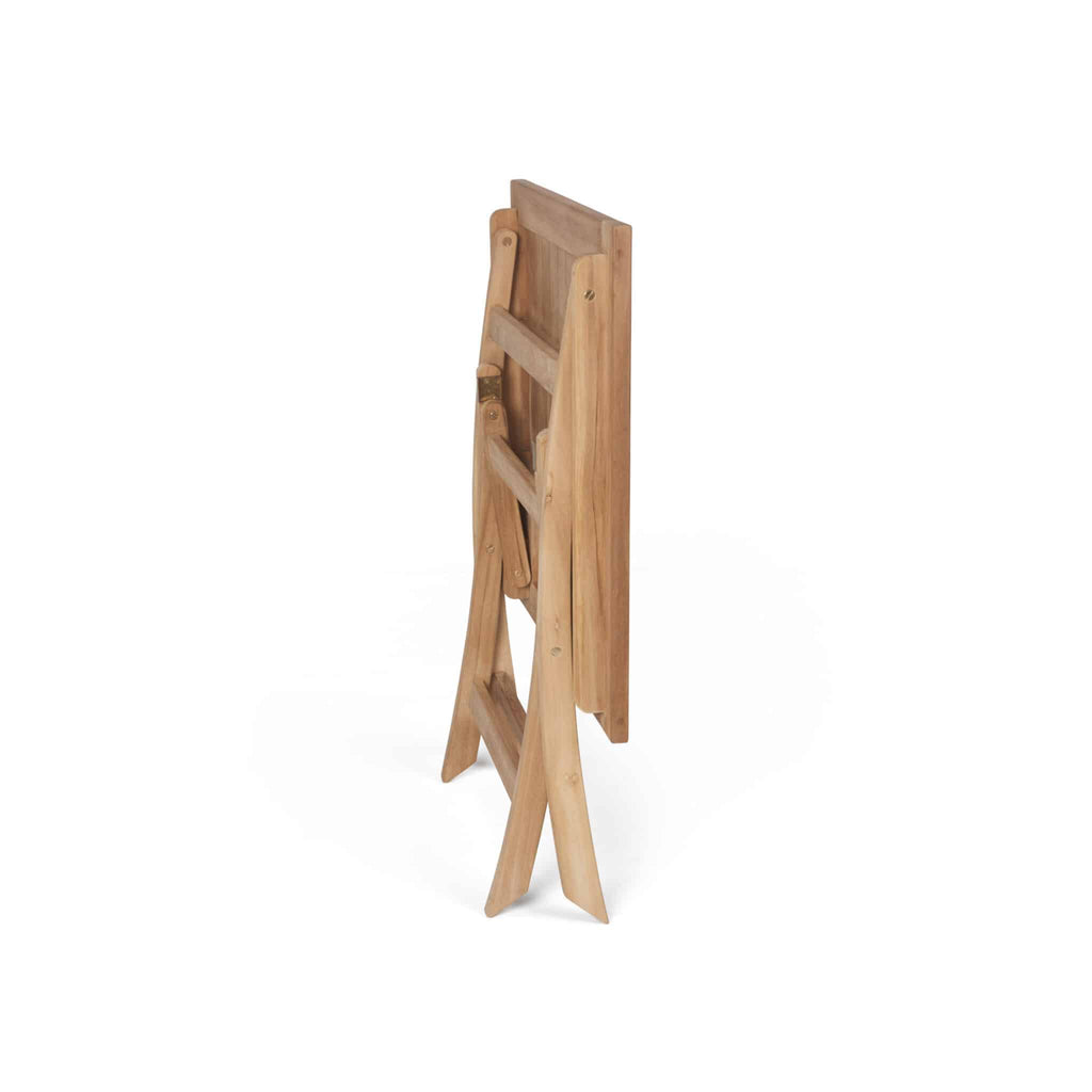 Square Teak Folding Table