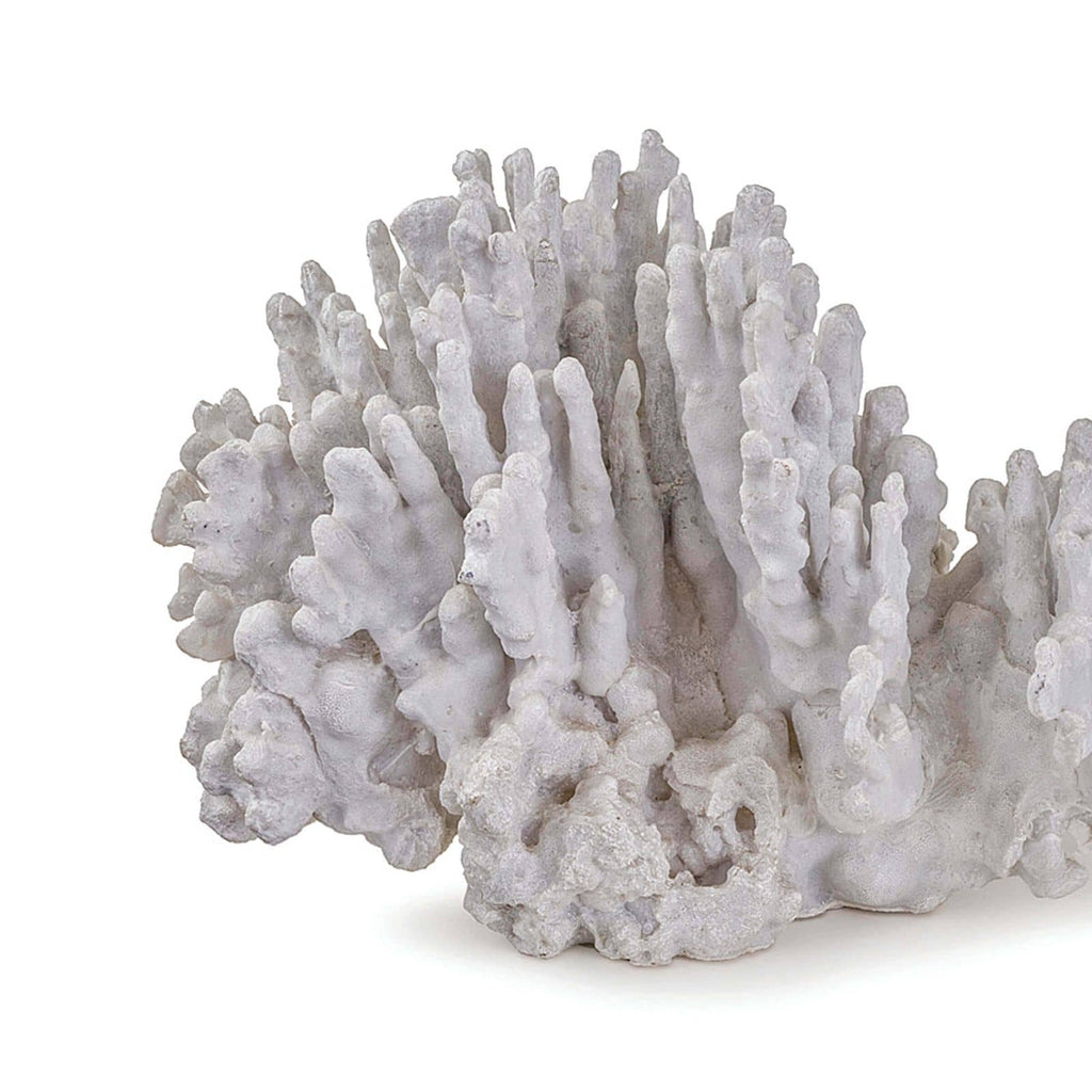 Coral Art Piece Large - White