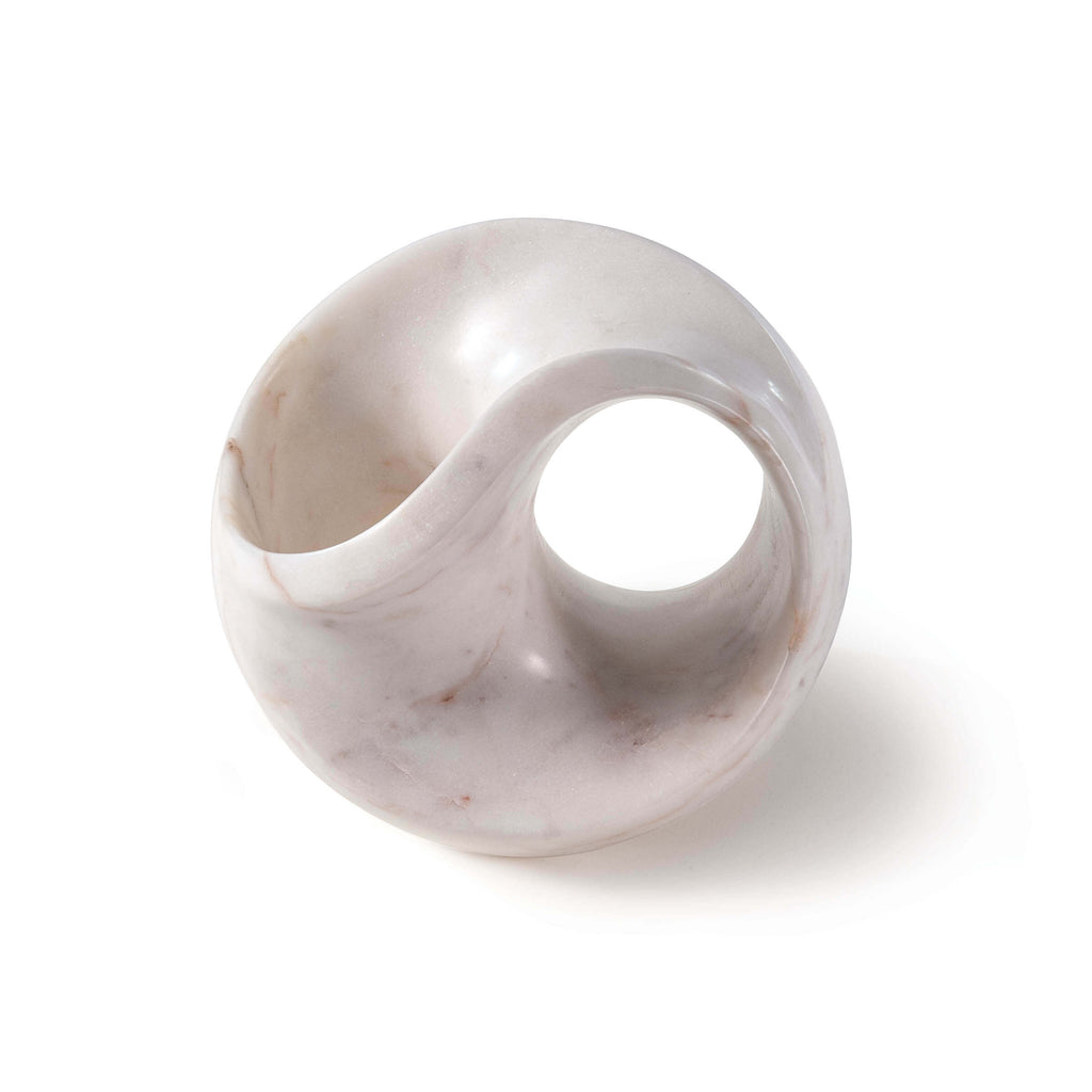 Lyric Marble Accessory - White