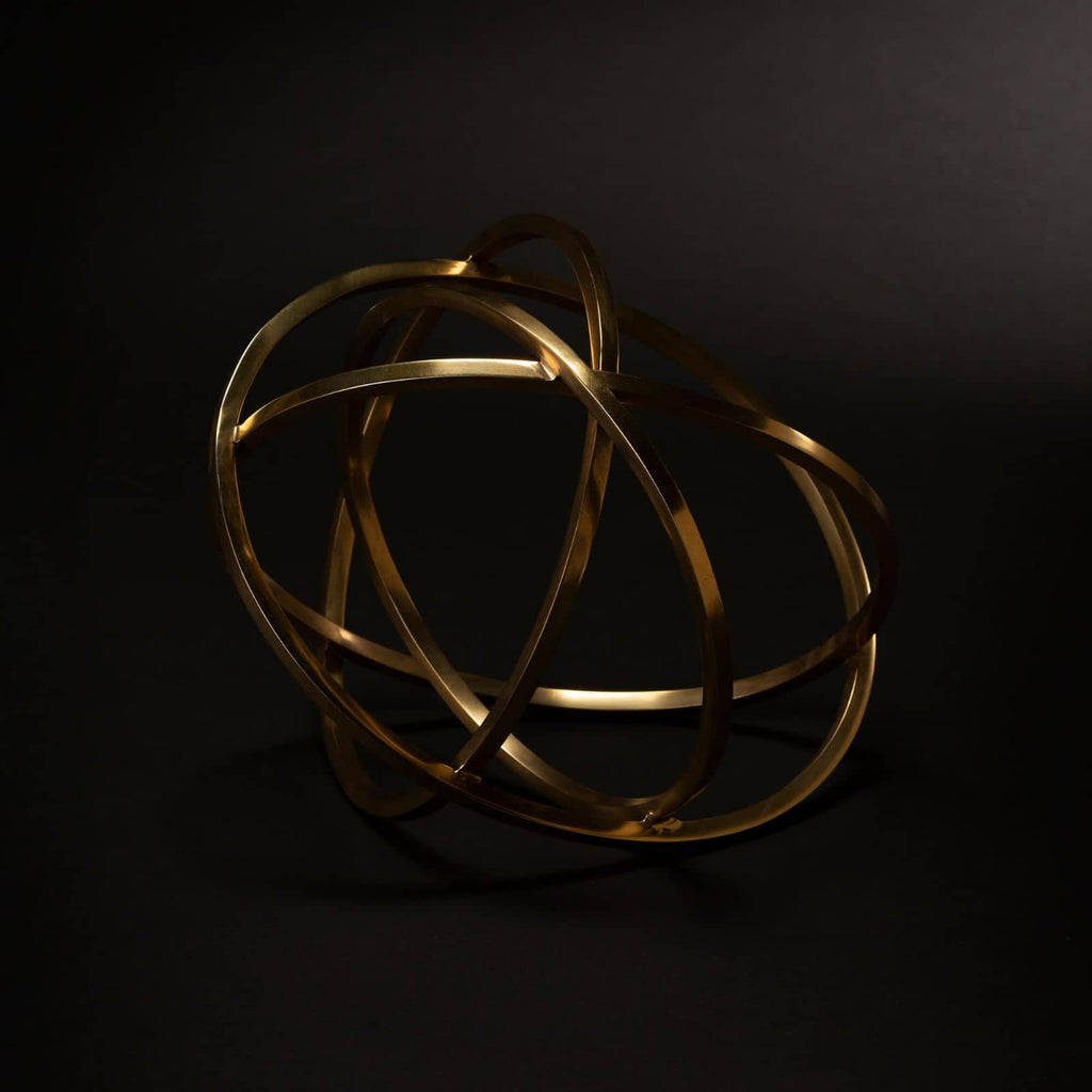 Ellipse Table Top Accessory - Brass