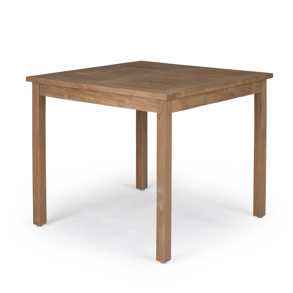 Bistro Style Square Teak Table