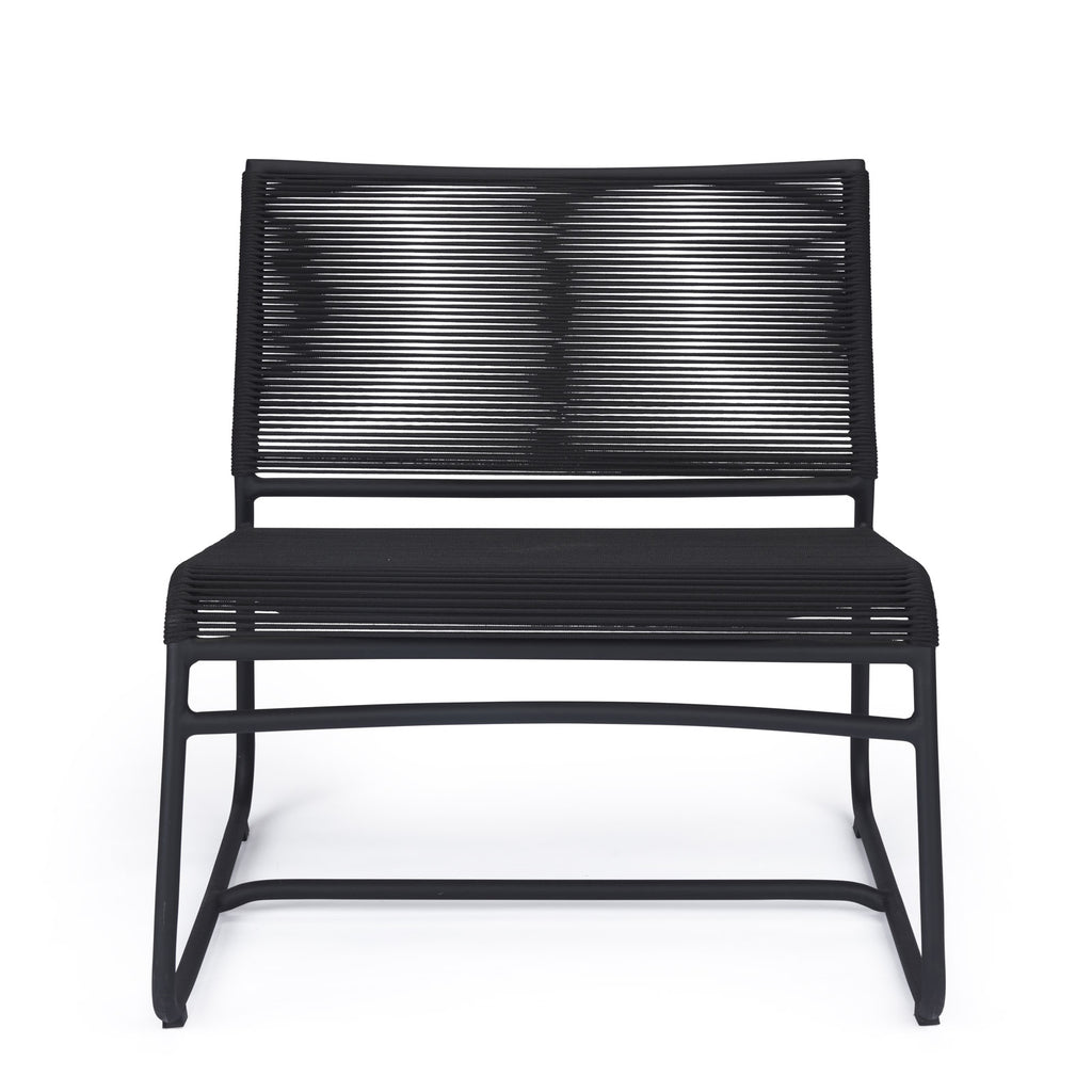 Komodo Outdoor Relaxing Chair (Black)