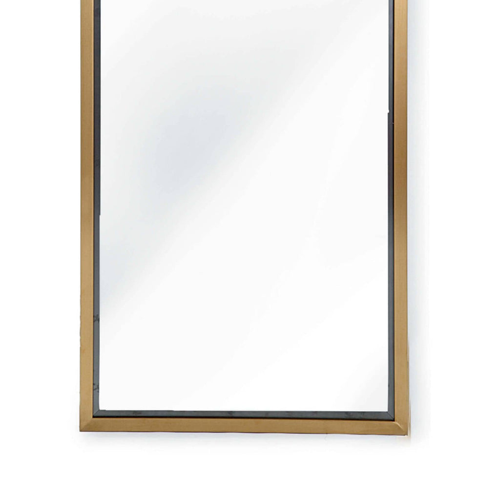 Dressing Room Mirror - Natural Brass