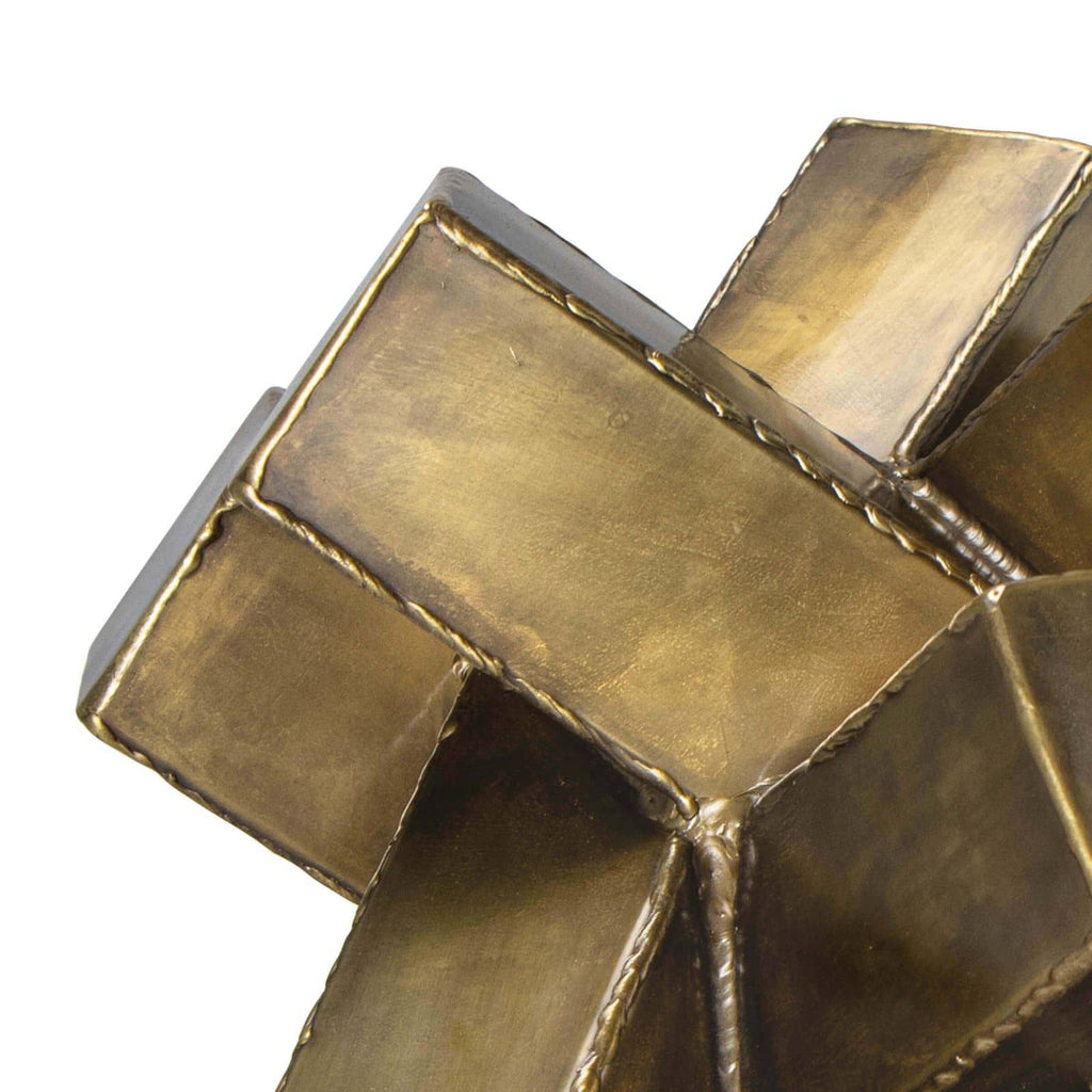 Abstract Sculpture - Brass