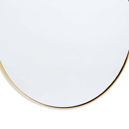 Rowen Mirror - Natural Brass