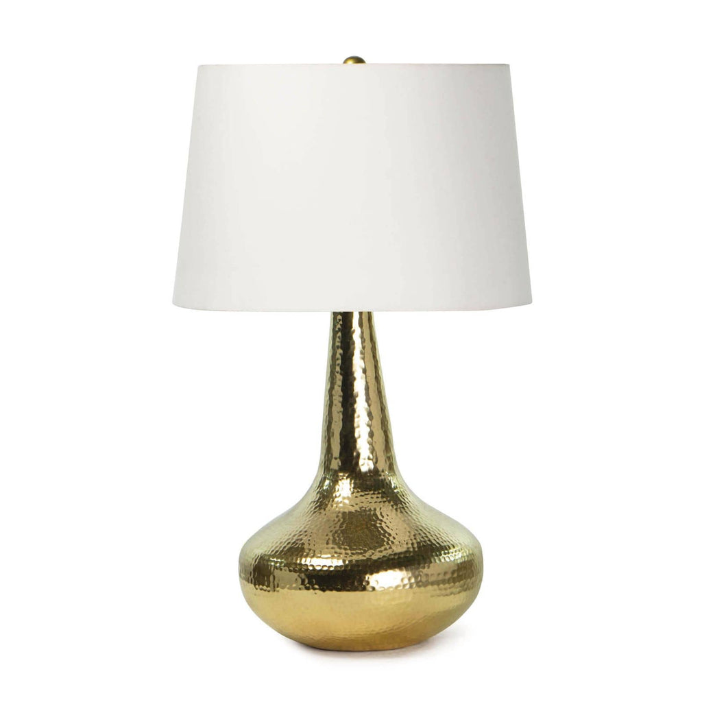 Taj Metal Table Lamp - Polished Brass