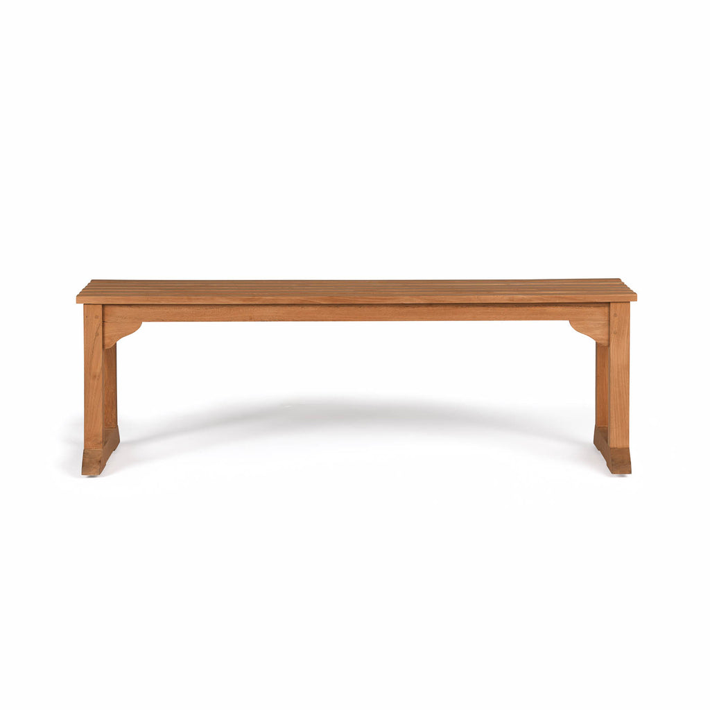 Classic Teak Backless Bench