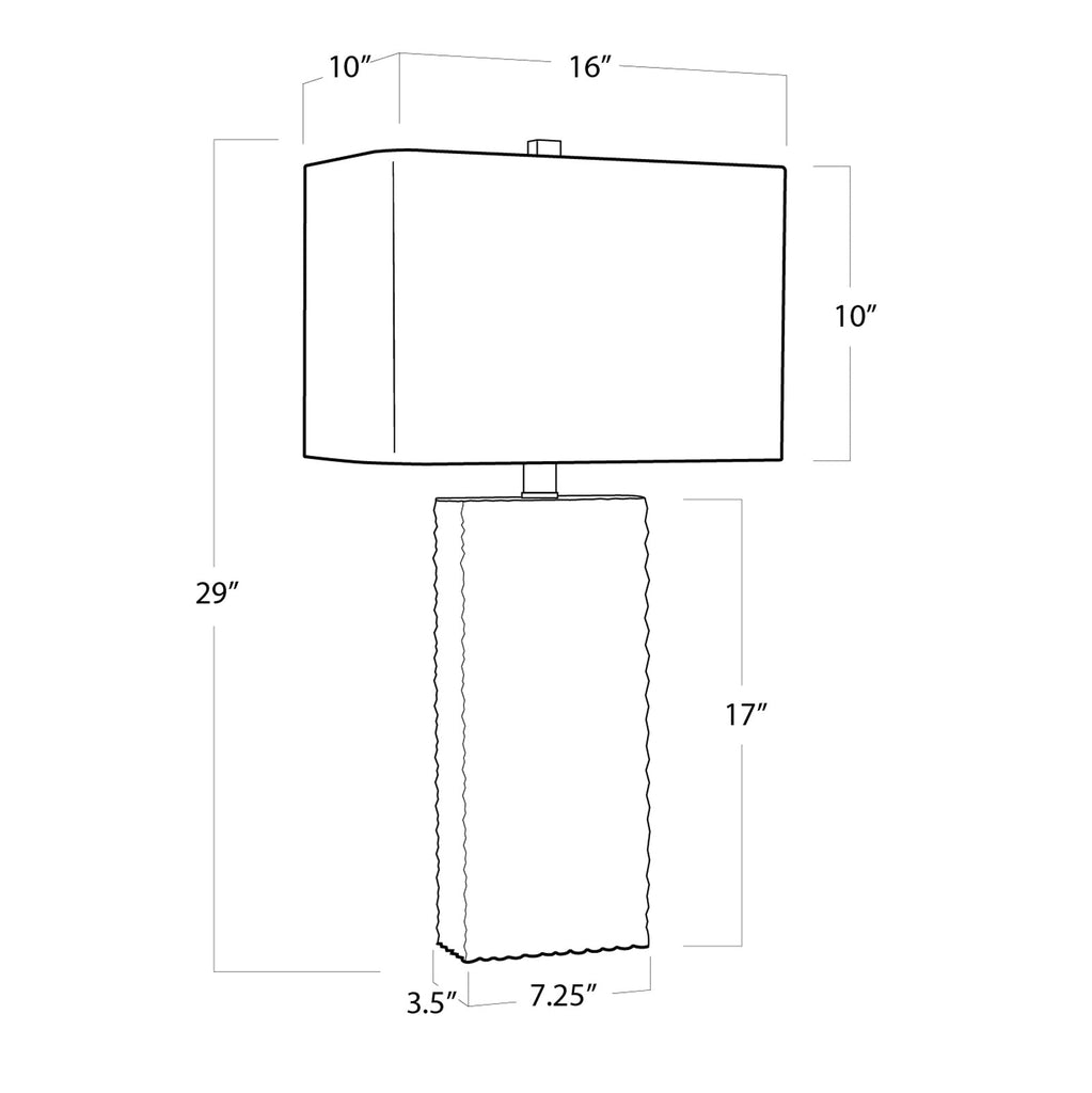 Platinum Table Lamp