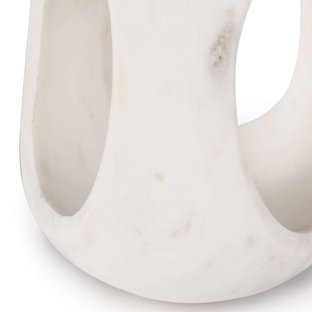 Bruno Marble Sculpture Large - White