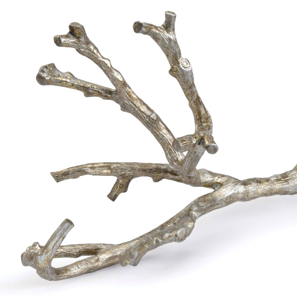 Metal Branch - Ambered Silver