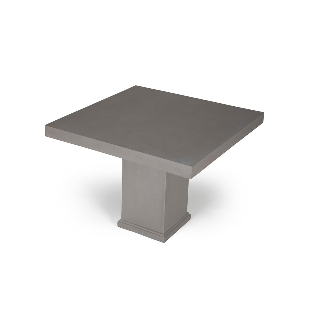 Raw Concrete Dining Table