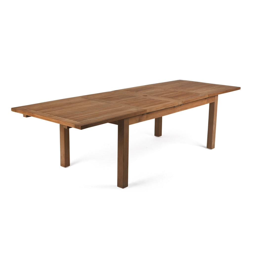 Capri Rectangle Double Extension Table 74&gt;96&gt;118"