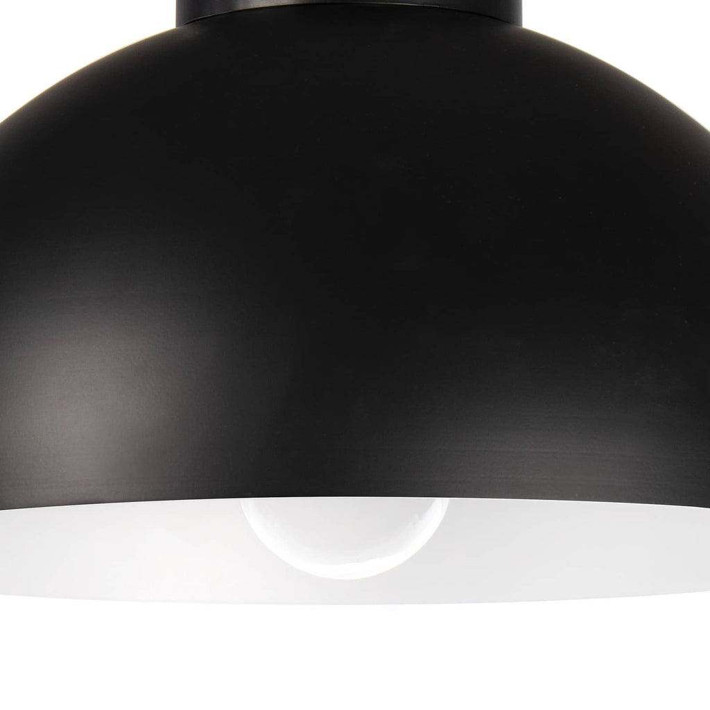 Peridot Outdoor Flush Mount Small - Black