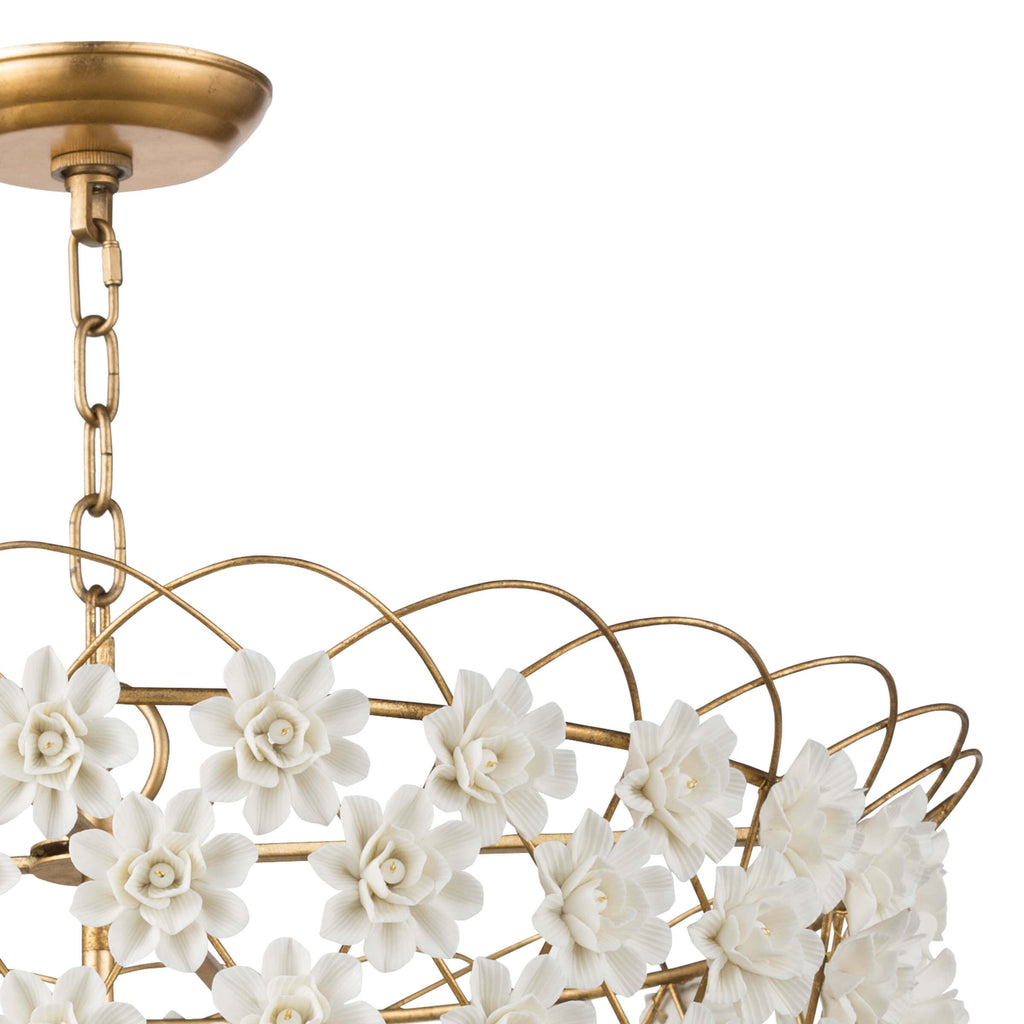 Alice Porcelain Flower Chandelier