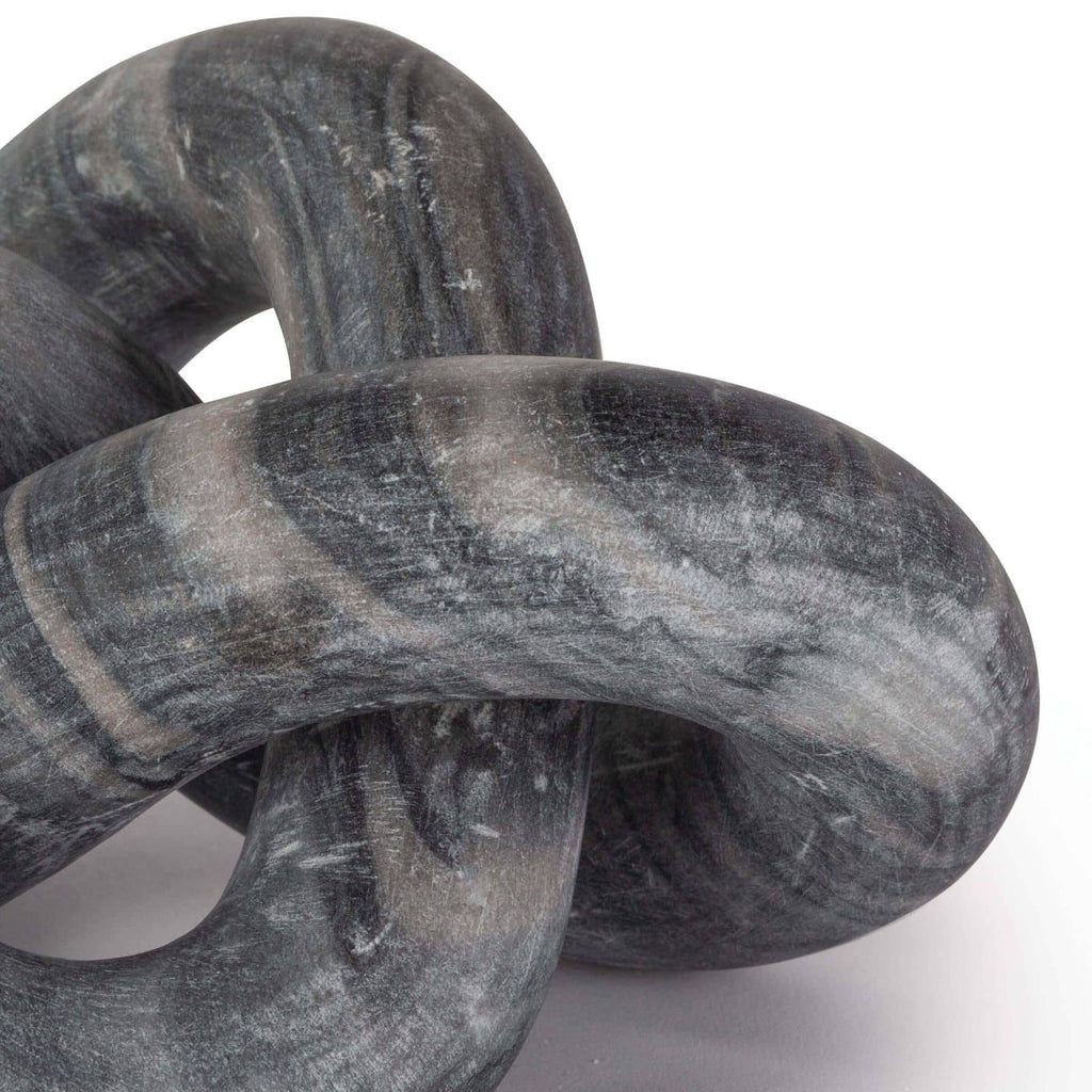 Cassius Marble Sculpture - Black