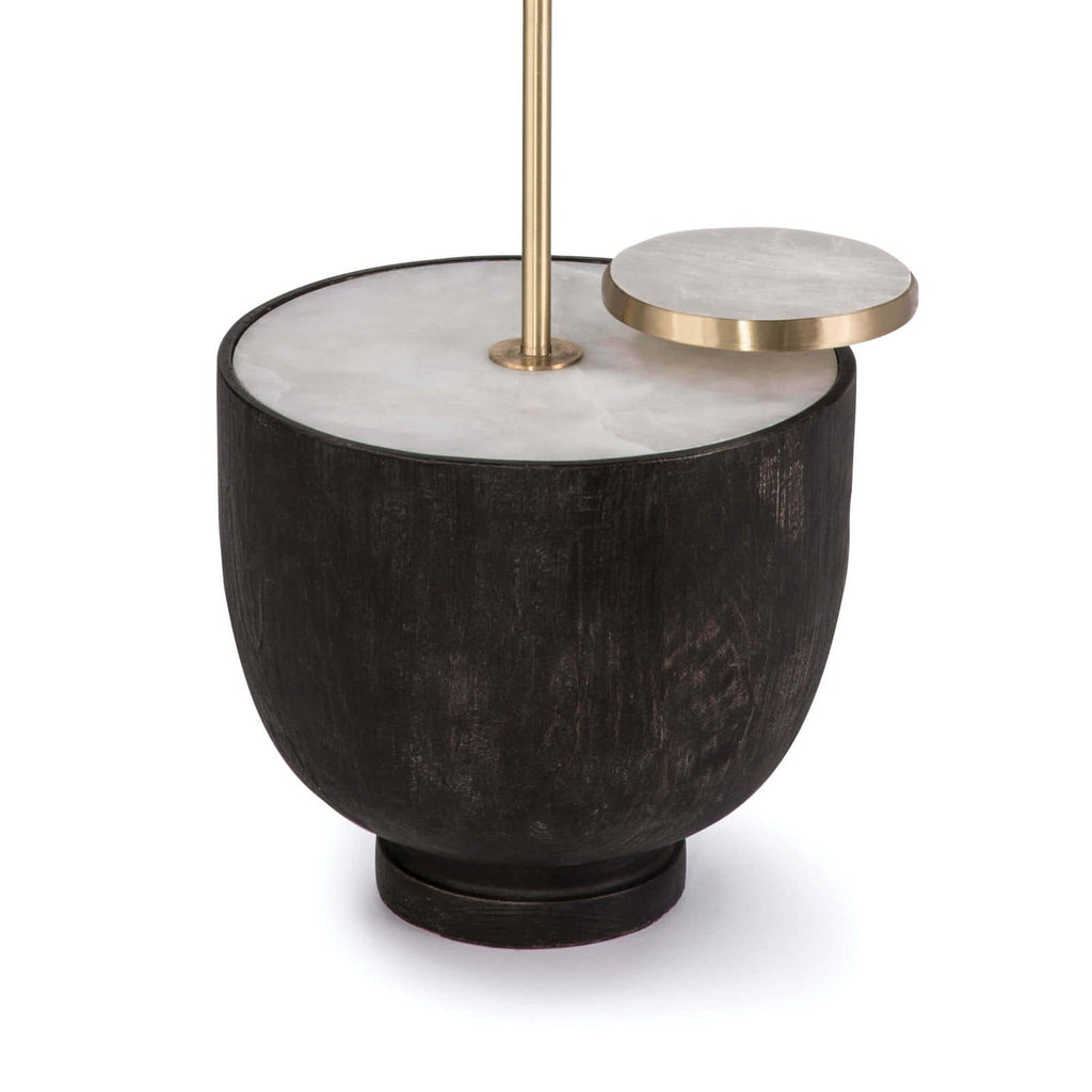 Theo Floor Lamp - Ebony