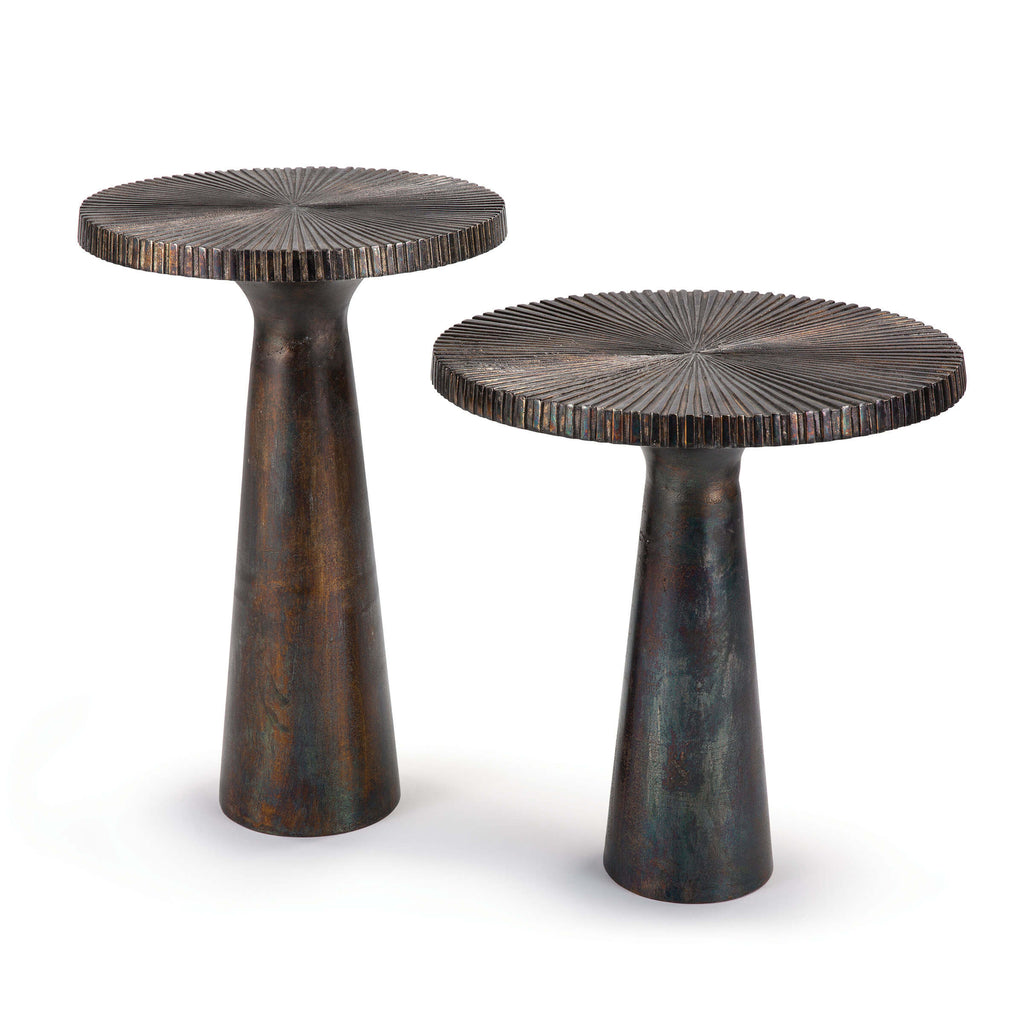 Ellis Table - Blackened Zinc