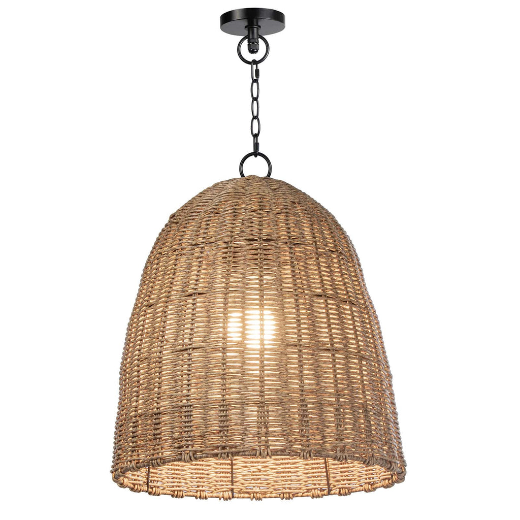 Beehive Outdoor Pendant Small - Natural