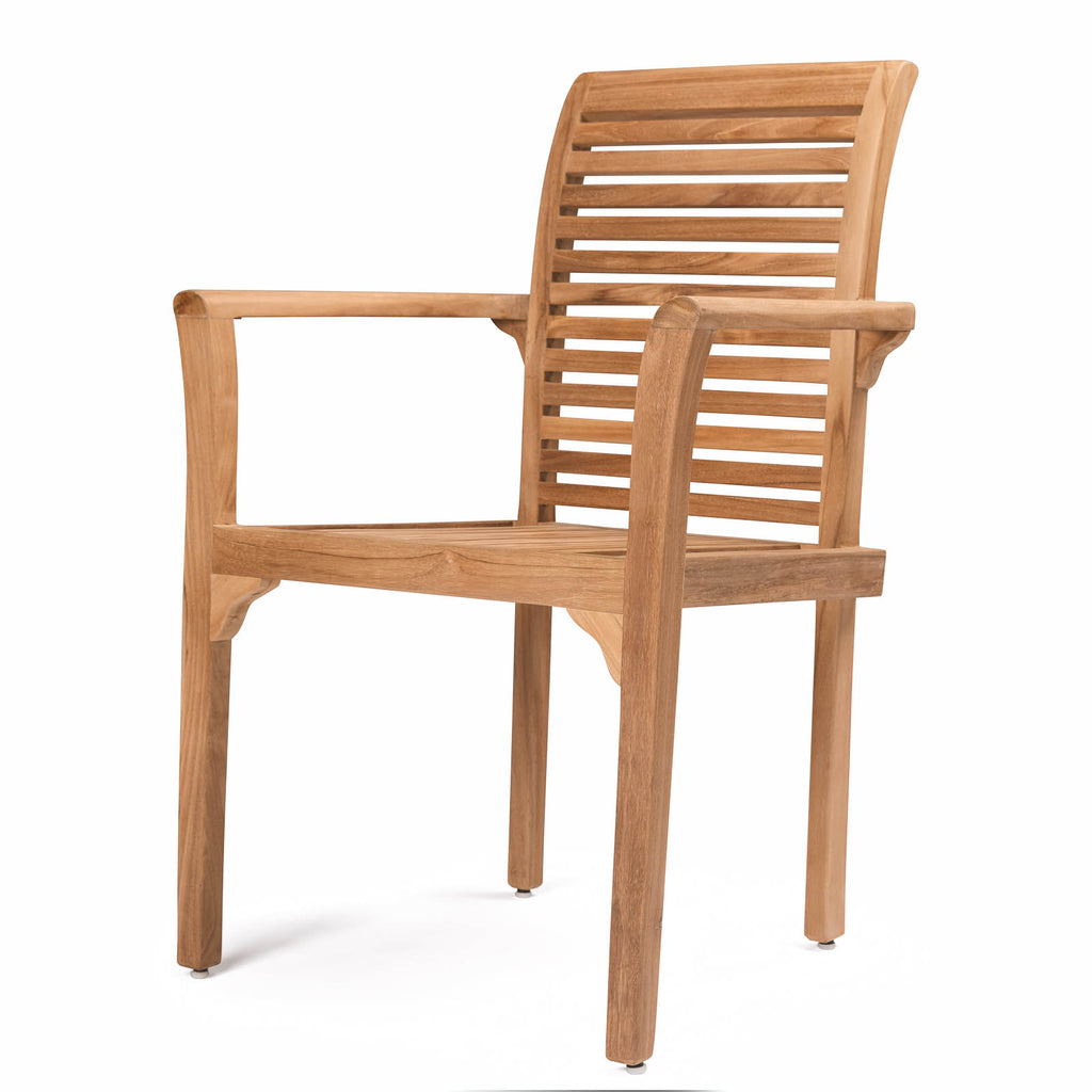 Treviso Stacking Teak Dining Chair