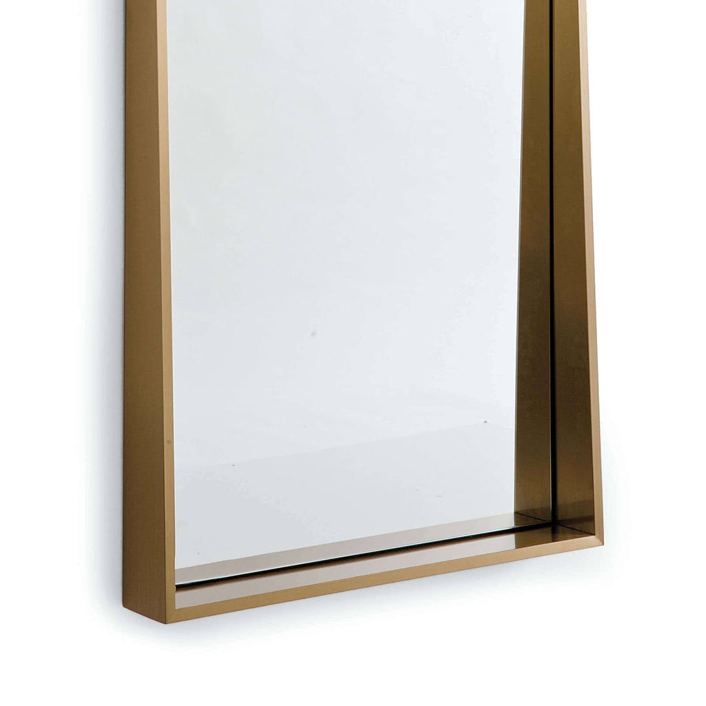 Gunner Mirror - Natural Brass