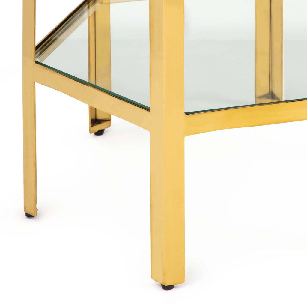 Quadrum Table Small - Gold