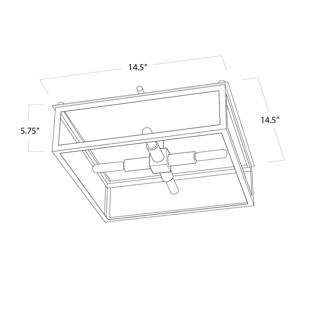 Ritz Flush Mount - Oil Rubbed Bronze