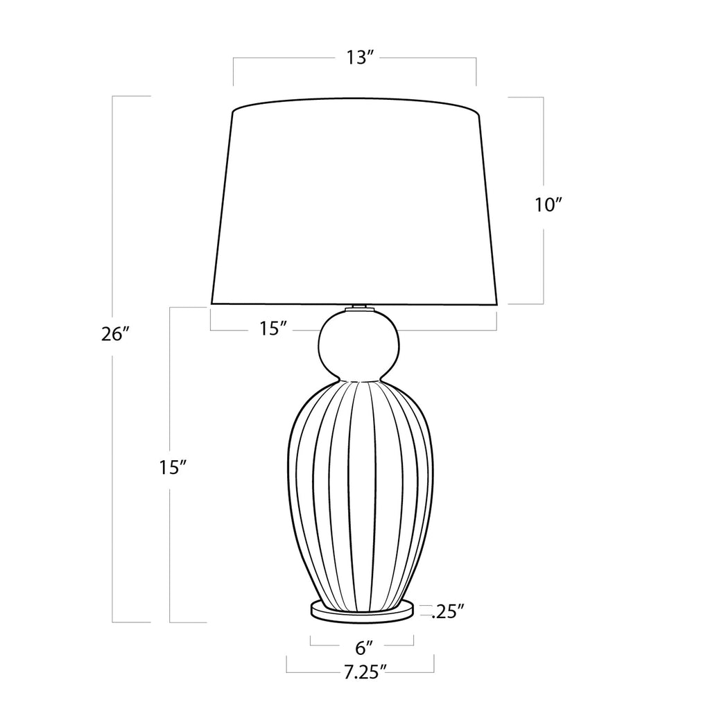 Tiera Ceramic Table Lamp