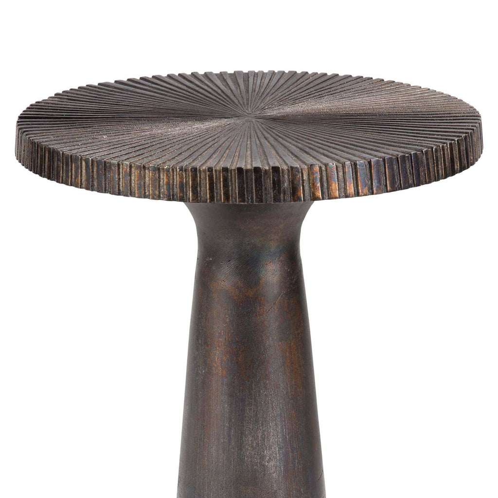 Ellis Table - Blackened Zinc