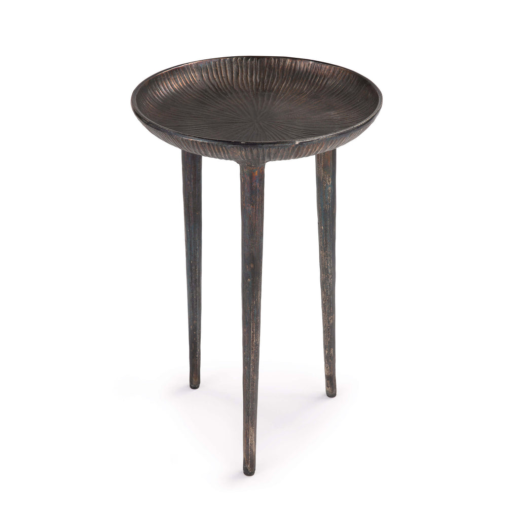 Cruz Table - Blackened Zinc