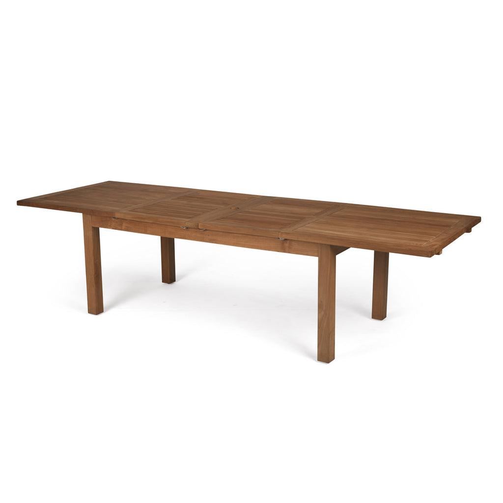 Capri Rectangle Double Extension Table 90&gt;110&gt;129"