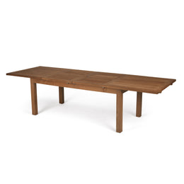 Capri Rectangle Double Extension Table 90&gt;110&gt;129"