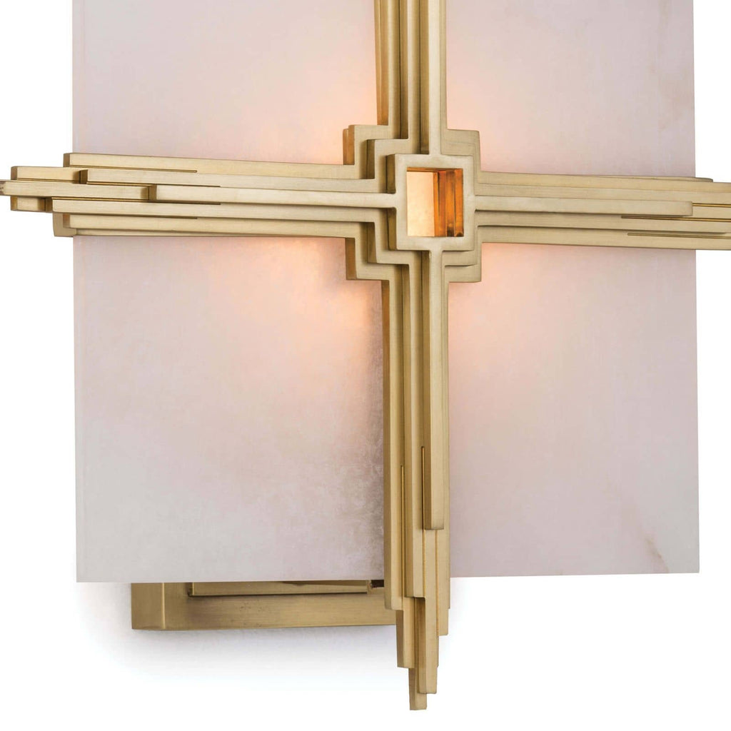 Gotham Sconce - Natural Brass